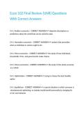 Econ 102 Final Review &lpar;UNR&rpar; Questions With Correct Answers
