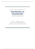 Soziologie &ndash; Sozialisation & Gesellschaft &vert; Klasse 11 &vert; Th&uuml;ringer Gymnasium &vert; Sozialkunde eA