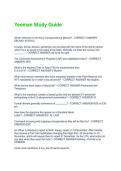 Yeoman Study Guide Rated100 &percnt; correct 