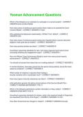 Yeoman Advancement Questions and answers latest update