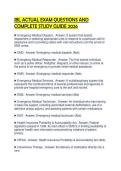 JBL ACTUAL EXAM QUESTIONS AND COMPLETE STUDY GUIDE 2026&period;pdf