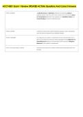 ACCT 4301 Exam 1 Review UPDATED ACTUAL Questions And Correct Answers