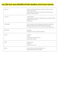 nurs 250&colon; final exam UPDATED ACTUAL Questions And Correct Answers 