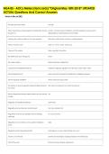 NGA 85 - AOCs Meters &lpar;test cards&rpar; &ast;Original May 18th 2018&ast; UPDATED  ACTUAL Questions And Correct Answers 