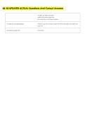 44-54 UPDATED ACTUAL Questions And Correct Answers