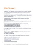 MHA 702 exam 3 Questions and answers latest update