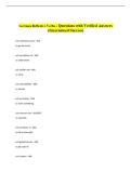 German Reflexive Verbs - Questions with Verified Answers  &lpar;Guaranteed Success&rpar; 