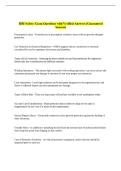 HBI Safety Exam Questions with Verified Answers &lpar;Guaranteed  Success&rpar; 