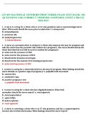 ATI RN Maternal Newborn Proctored Exam&colon; Test Bank with 304 Questions and Answers &lpar;Latest Update 2026&ndash;2027&rpar;