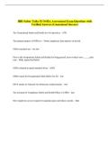 HBI Safety Talks 52 OSHA Assessment Exam Questions with  Verified Answers &lpar;Guaranteed Success&rpar; 