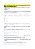 BICSI INSTALLER 1 LATEST 2026 STUDY GUIDE QUESTIONS AND SOLUTIONS RATED