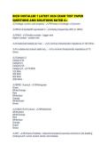 BICSI INSTALLER 1 LATEST 2026 EXAM TEST PAPER QUESTIONS AND SOLUTIONS RATED