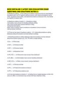 BICSI INSTALLER 2 LATEST 2026 EVALUATION EXAM QUESTIONS AND SOLUTIONS RATED