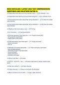BICSI INSTALLER 2 LATEST 2026 TEST COMPREHENSIVE QUESTIONS AND SOLUTIONS
