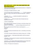 BICSI INSTALLER 2 LATEST 2026 EXAM QUESTIONS AND SOLUTIONS RATED