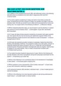 NSG 6420 LATEST 2026 EXAM QUESTIONS AND SOLUTIONS RATED