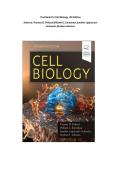  Test Bank for Cell Biology&comma; 4th Edition by Thomas D&period; Pollard&comma; William C&period; Earnshaw&comma; Jennifer Lippincott-Schwartz&comma; and Graham Johnson