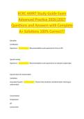 IICRC AMRT Study Guide Exam  Advanced Practice 2026&vert;2027  Questions and Answers with Complete  A&plus; Solutions 100&percnt; Correct&excl;&excl;&excl;