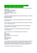 PARAMEDIC FISDAP LATEST 2026 END OF COURSE QUESTIONS AND SOLUTIONS RATED