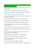 PARAMEDIC FISDAP LATEST 2026 TEST PAPER QUESTIONS AND SOLUTIONS RATED