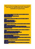 2023 ATI Pharmacology Proctored Exam Retake  with NGN ALL QUESTIONS WITH CORRECT  ANSWERS &lpar;70 QUESTIONS&rpar; 