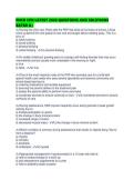 PNCB CPN LATEST 2026 QUESTIONS AND SOLUTIONS RATED