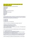 CTRI LATEST 2026 PRCTICE EXAM QUESTIONS AND SOLUTIONS RATED 