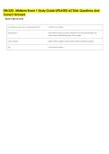 ITM 220 - Midterm Exam 1 Study Guide UPDATED ACTUAL Questions And  Correct Answers 