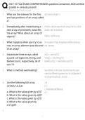 CSE 110 Final EXAM COMPREHENSIVE questions answered&comma; 2026 verified graded A&plus; already passed&excl;