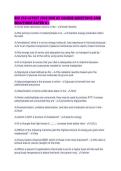 BIO 256 LATEST 2026 END OF COURSE QUESTIONS AND SOLUTIONS RATED