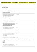 ITM 350 midterm study guide UPDATED ACTUAL Questions And Correct Answers 