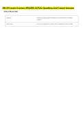 ITM 310 exam 2 review UPDATED ACTUAL Questions And Correct Answers