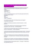 BIO 256 LATEST 2026 TEST PAPER QUESTIONS AND SOLUTIONS RATED
