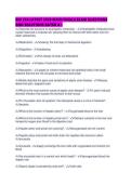 BIO 256 LATEST 2026 MAIN FINALS EXAM QUESTIONS AND SOLUTIONS RATED