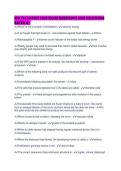 BIO 256 LATEST 2026 EXAM QUESTIONS AND SOLUTIONS RATED