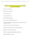 Health heed 300 Chapters 7&comma;9&comma;10 Exam Questions with Verified  Answers &lpar;Guaranteed Success&rpar; 