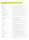 ITM-375 UPDATED ACTUAL Questions And Correct Answers 