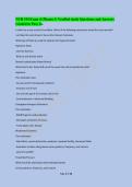 NUR 334 Exam 4 &lpar;Pharm 1&rpar; Verified study Questions and Answers  Graded to Pass A&plus;