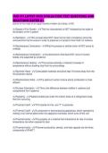 IAAI CFI LATEST 2026 EVALUATION TEST QUESTIONS AND SOLUTIONS RATED