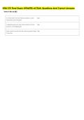 HTM 375 Final Exam UPDATED ACTUAL Questions And Correct Answers 
