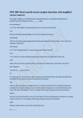 DEP 2002 Final exam Broward complete Questions with simplified  correct Answers