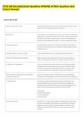 CPCU 520 Simulated Exam Questions UPDATED ACTUAL Questions And  Correct Answers 
