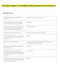 CPCU 520&colon; Chapters 1 & 2 UPDATED ACTUAL Questions And Correct Answers 