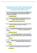 ATI Pharmacology Proctored Exam &lpar;2026&rpar;&colon; NGN Questions with Detailed Answers and Rationales &lpar;Latest Update 2026&ndash;2027&rpar;