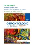 Full Test Bank For Gerontologic Nursing 7th Edition By Jennifer J&period; Yeager&comma; Mary B&period; Winton&comma; Sue E&period; Meiner  All Chapter 1 -29 &vert; Verified Answers A&plus;