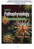 Test Bank &ndash; Porth&rsquo;s Pathophysiology&colon; Concepts of Altered Health States &lpar;11th Edition&rpar; by Tommie L&period; Norris&colon; Questions&comma; Answers and Rationales Study Guide