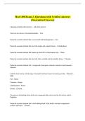 Heed 300 Exam 2 -Questions with Verified Answers  &lpar;Guaranteed Success&rpar;