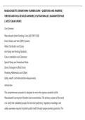 MASSACHUSETTS JOURNEYMAN PLUMBER EXAM &ndash; QUESTIONS AND ANSWERS &vert;  VERIFIED AND WELL DETAILED ANSWERS &vert; PLUS RATIONALES &vert; GUARANTEED PASS  &vert; LATEST EXAM UPDATE