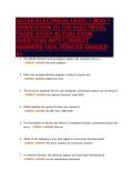 NCCER ELECTRICAL LEVEL 1 MOD 1 ORIENTATION TO THE ELECTRICAL TRADE STUDY ACTUAL EXAM QUESTIONS WITH CORRECT ANSWERS 100&percnt; VERIFIED GRADED A&plus;
