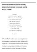 PENNSYLVANIA MASTER PLUMBER EXAM &ndash; QUESTIONS AND ANSWERS &vert;  VERIFIED AND WELL DETAILED ANSWERS &vert; PLUS RATIONALES &vert; GUARANTEED  PASS &vert; LATEST EXAM UPDATE